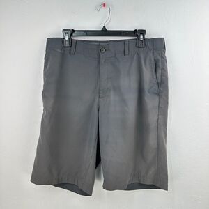 Grand Slam Chino Shorts Mens 36 Gray‎ Straight Fit Golf Sports Athleisure Preppy